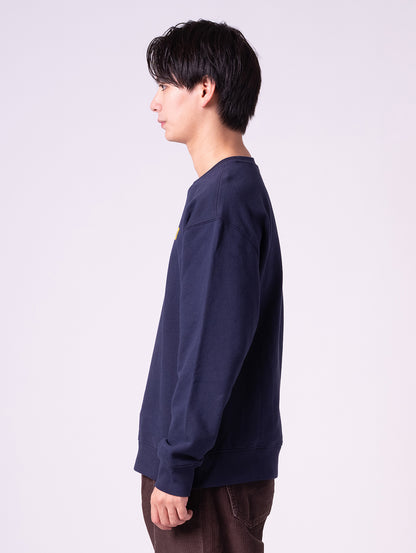 リラックス グラフィック クルーネック スウェット