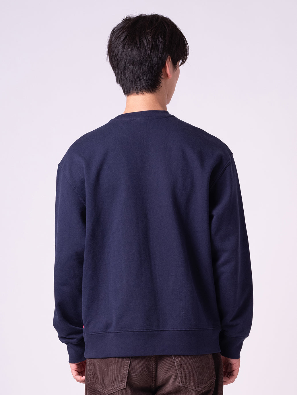 リラックス グラフィック クルーネック スウェット