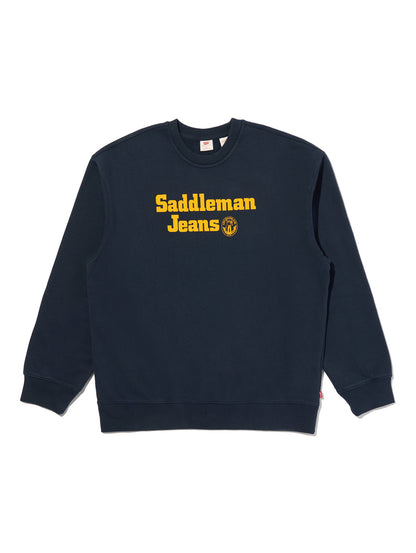 リラックス グラフィック クルーネック スウェット