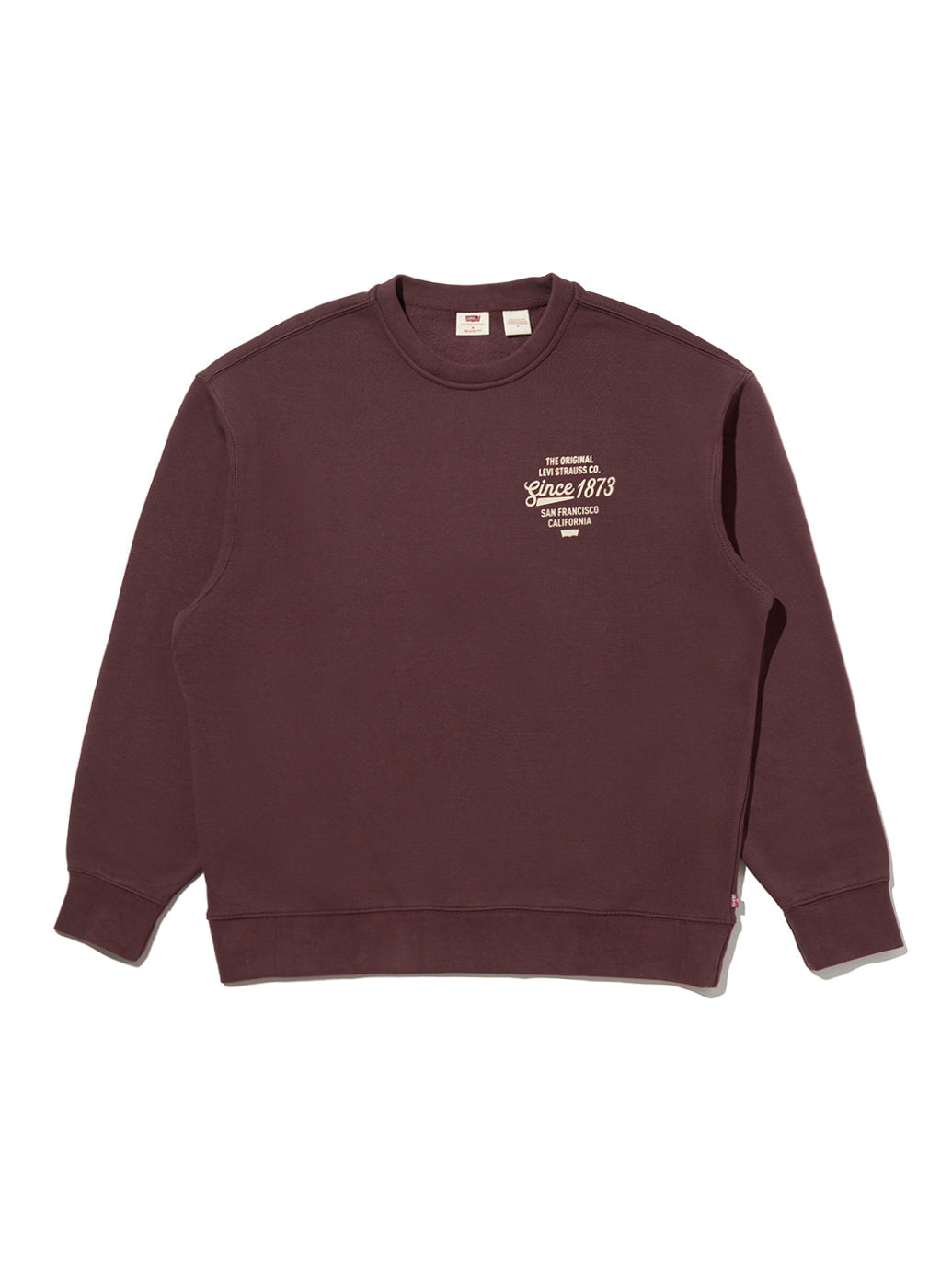 グラフィック クルーネックスウェットシャツ