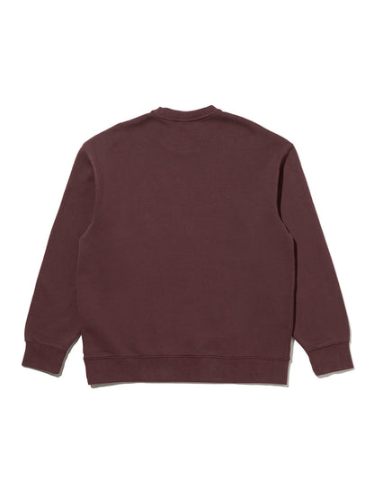 グラフィック クルーネックスウェットシャツ