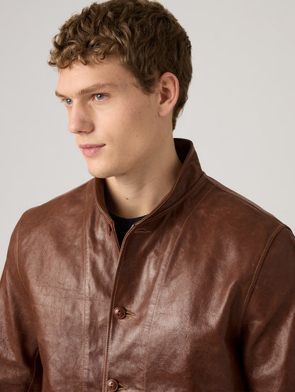 Menlo Cossack Leather Jacket