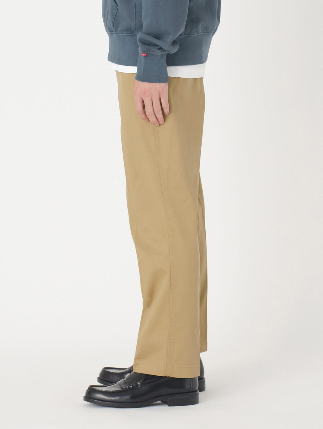 STA PREST XX CHINO STRAIGHT HARVEST GOLD S CTTN/POLY TWLL