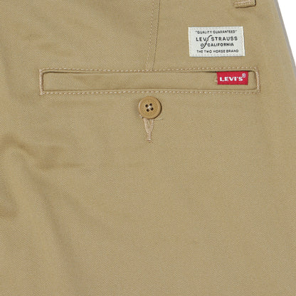 STA PREST XX CHINO STRAIGHT HARVEST GOLD S CTTN/POLY TWLL