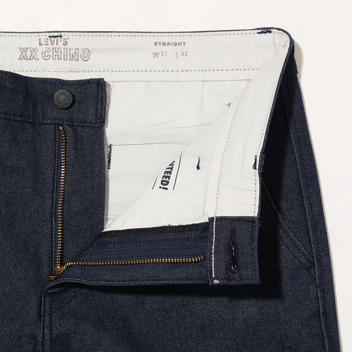 STA PREST XX CHINO STRAIGHT SP RINSE DENIM