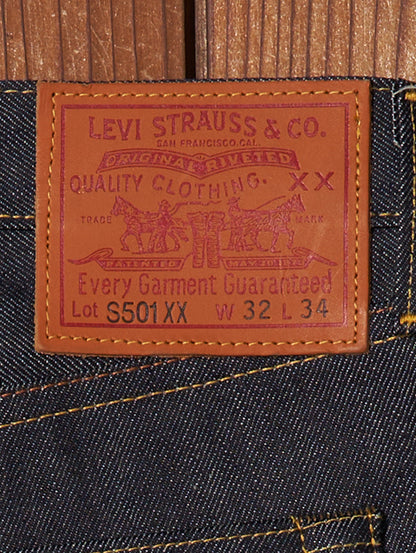 LEVI'S® VINTAGE CLOTHING 1944 501® ORIGINAL ジーンズ ORGANIC リジッド 