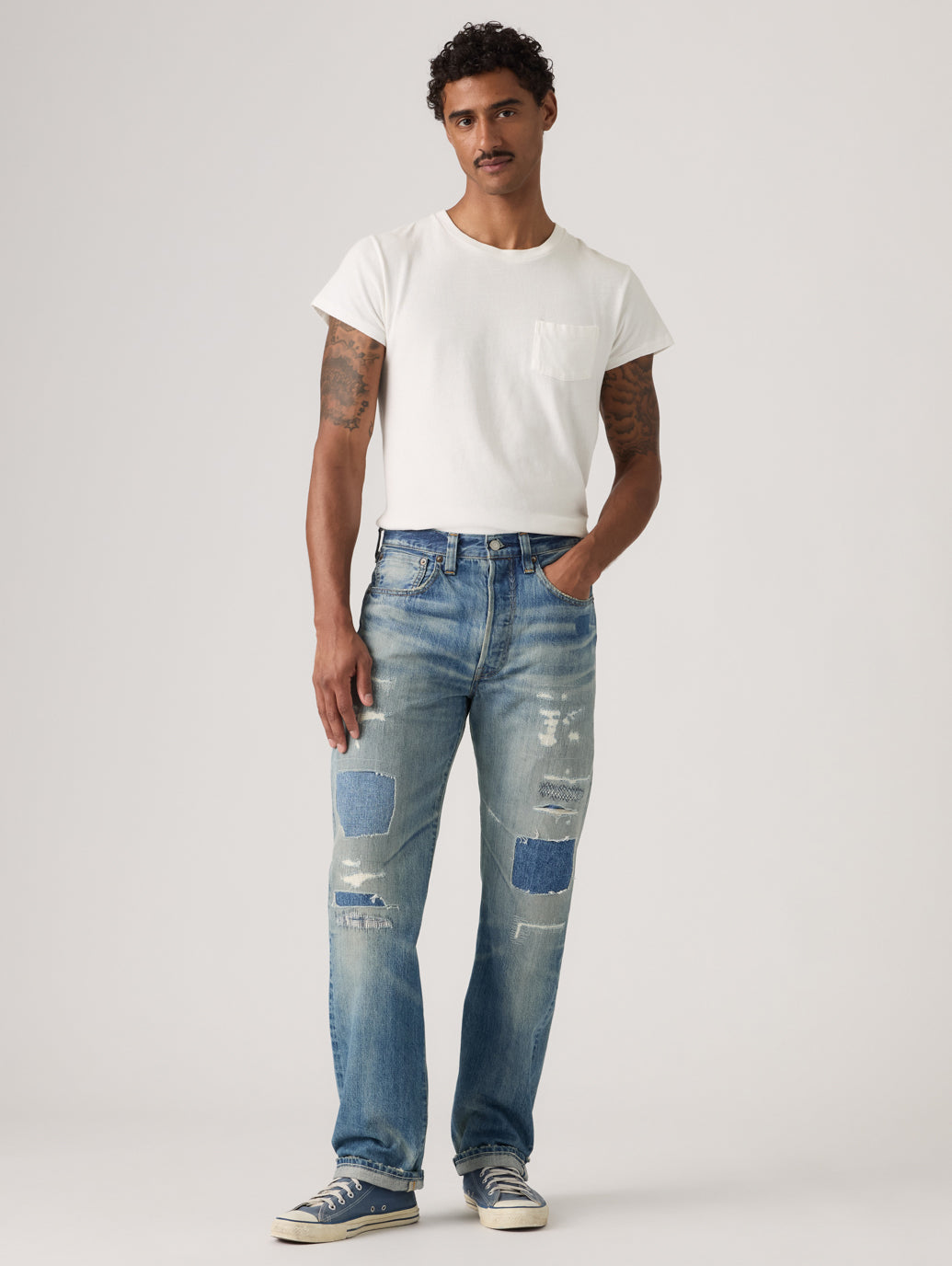 LEVI'S® VINTAGE CLOTHING 1947 501® ORIGINAL ジーンズ  ミディアムインディゴ 