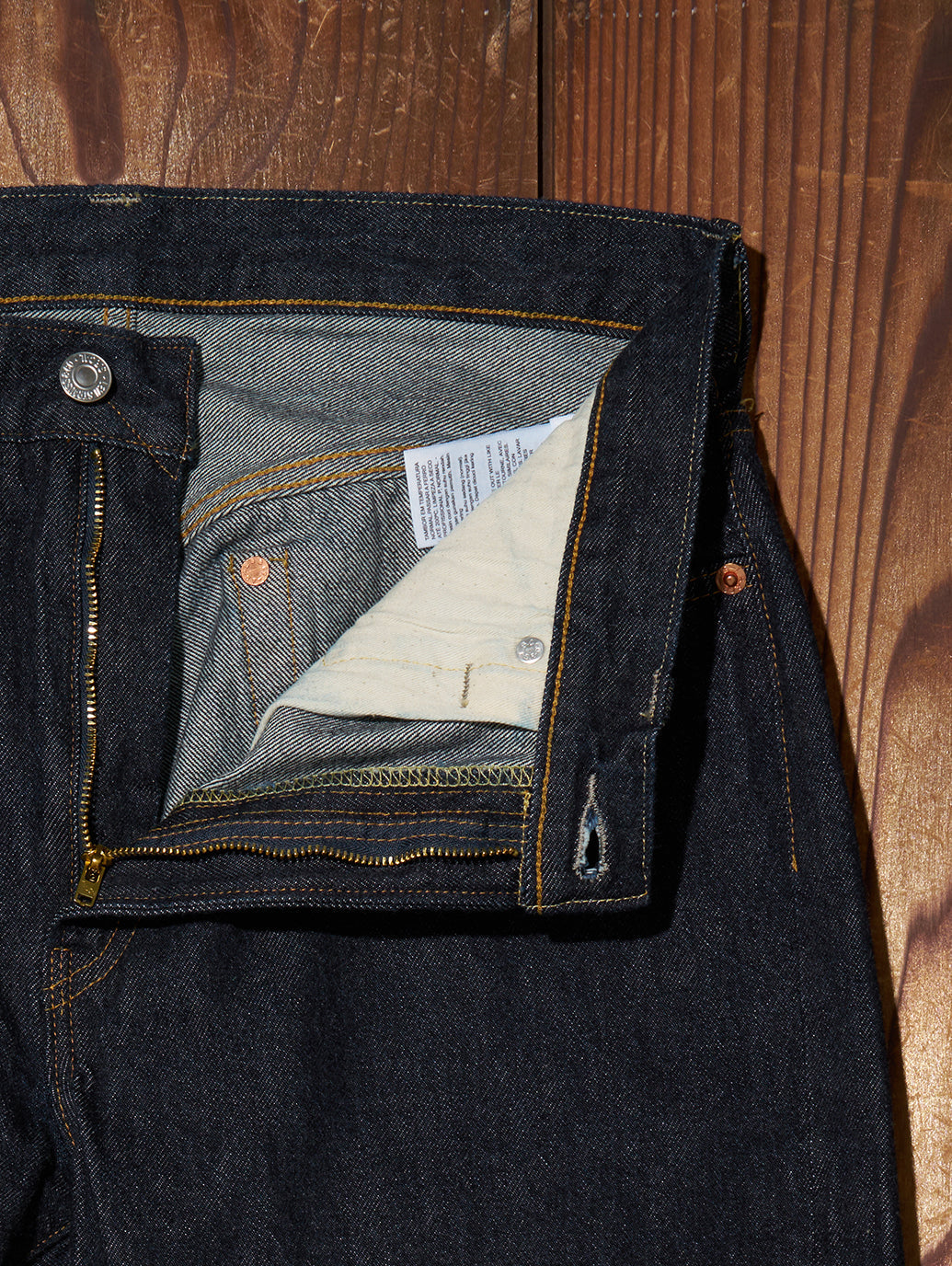 LVC 1954 501 JEANS Z8606 LVC ORGANIC RINSE 1954 INDIGO RINSE