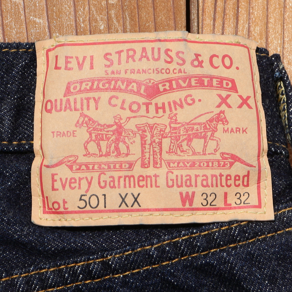 LEVI'S® VINTAGE CLOTHING 1955 501® ORIGINAL ジーンズ リンス 