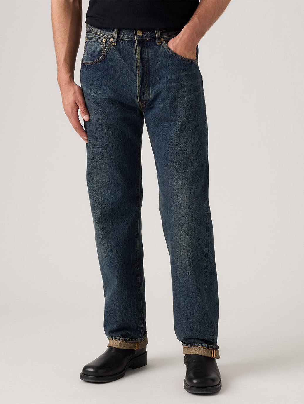 LEVI'S® VINTAGE CLOTHING 1955 501® ジーンズ ミディアムインディゴ