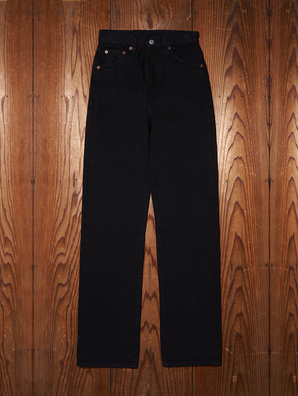 LEVI'S® VINTAGE CLOTHING 1950'S 701 JEANS BLACK LIZARD