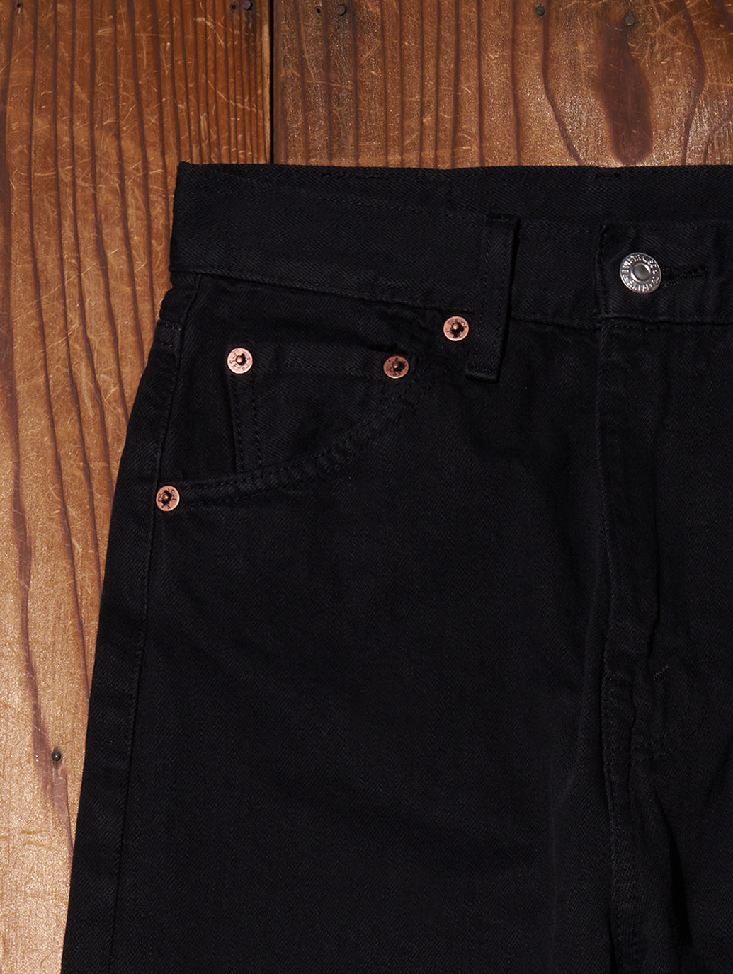 LEVI'S® VINTAGE CLOTHING 1950'S 701 JEANS BLACK LIZARD