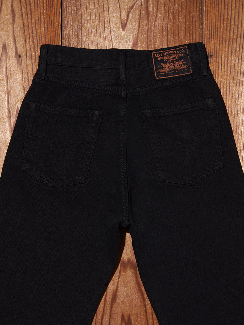 LEVI'S® VINTAGE CLOTHING 1950'S 701 JEANS BLACK LIZARD