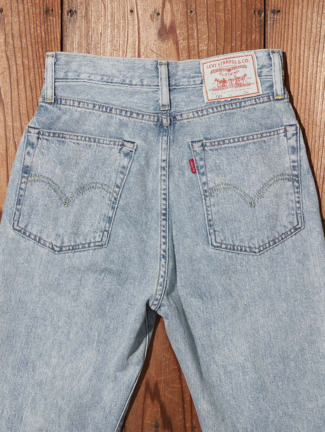 LEVI'S® VINTAGE CLOTHING 1950'S 701 ジーンズ YERBA BUENA ライトインディゴ WORN IN