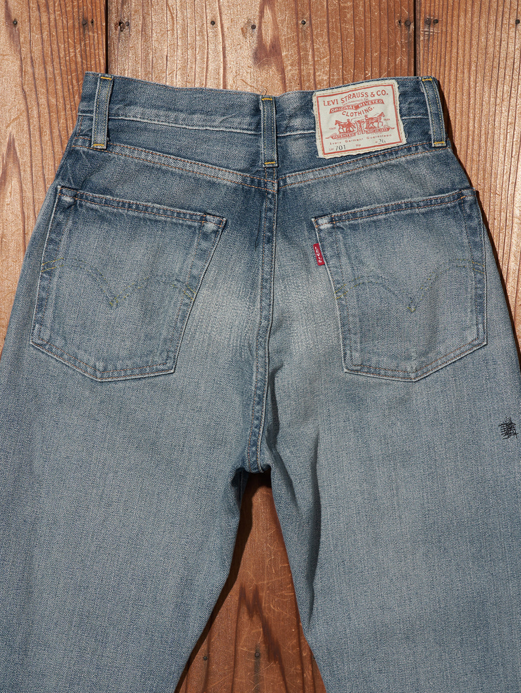 LEVI'S® VINTAGE CLOTHING 1950'S 701 ジーンズ ANZA インディゴ WORN IN