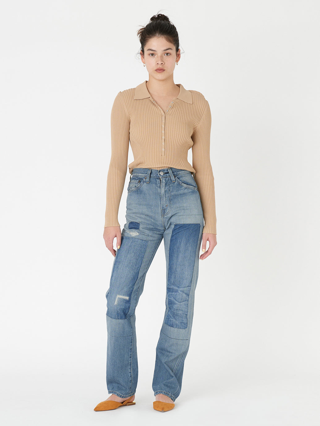 LEVI'S® VINTAGE CLOTHING 1950'S 701 ジーンズ ANZA インディゴ WORN IN