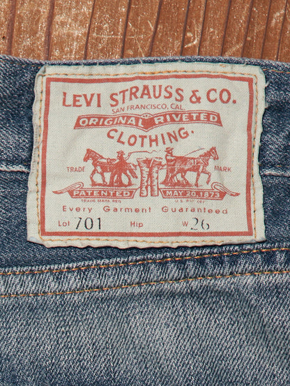 LEVI'S® VINTAGE CLOTHING 1950'S 701 ジーンズ ANZA インディゴ WORN IN