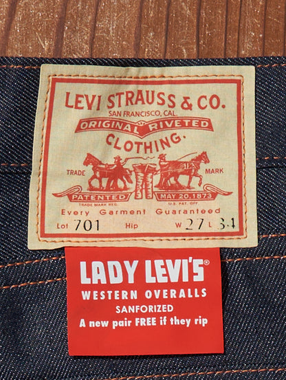 LEVI'S® VINTAGE CLOTHING 1950'S 701 ジーンズ ORGANIC リジッド 