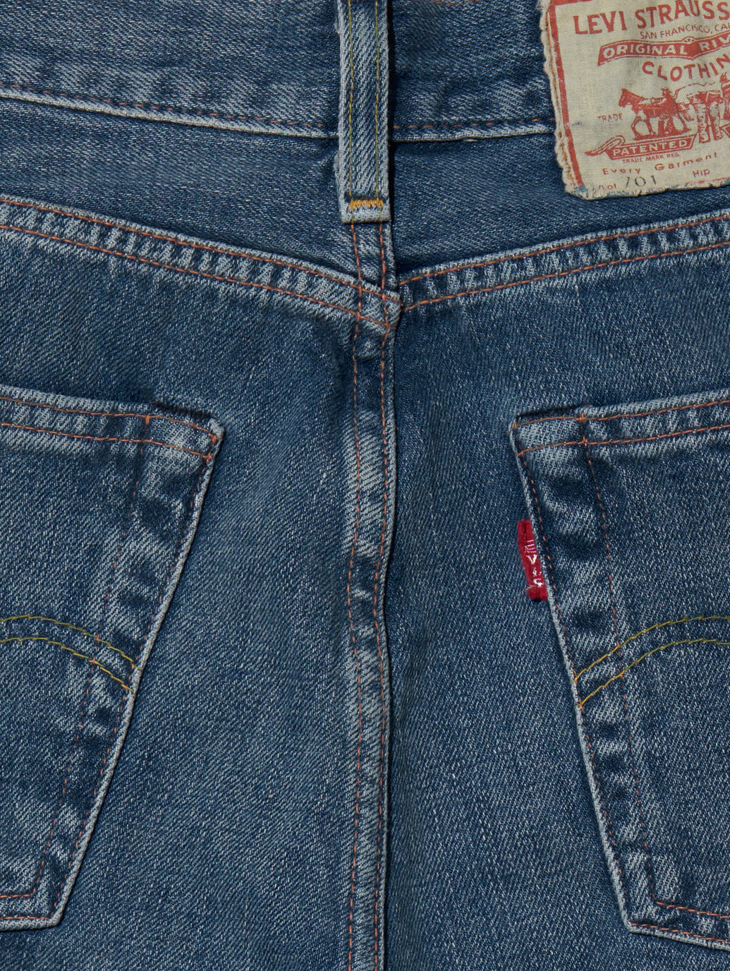 LEVI'S® VINTAGE CLOTHING 1950'S 701 ジーンズ ミディアムインディゴ 