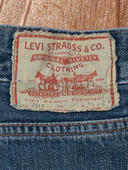 LEVI'S® VINTAGE CLOTHING 1950'S 701 ジーンズ ミディアムインディゴ 