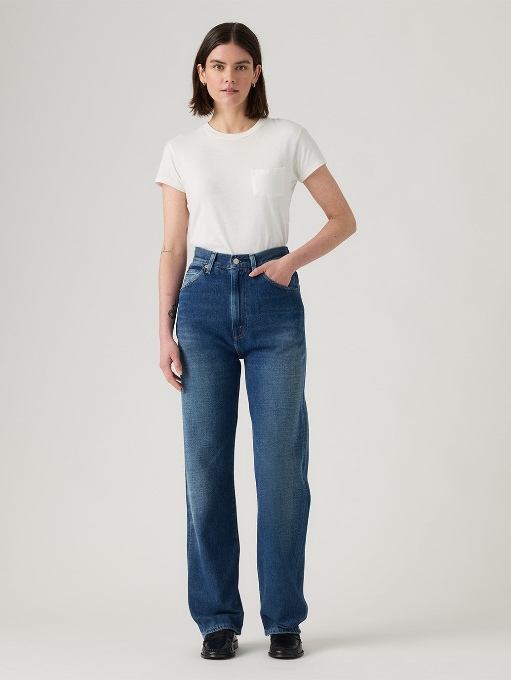 LEVI'S® VINTAGE CLOTHING 1950'S 701 ジーンズ ミディアムインディゴ