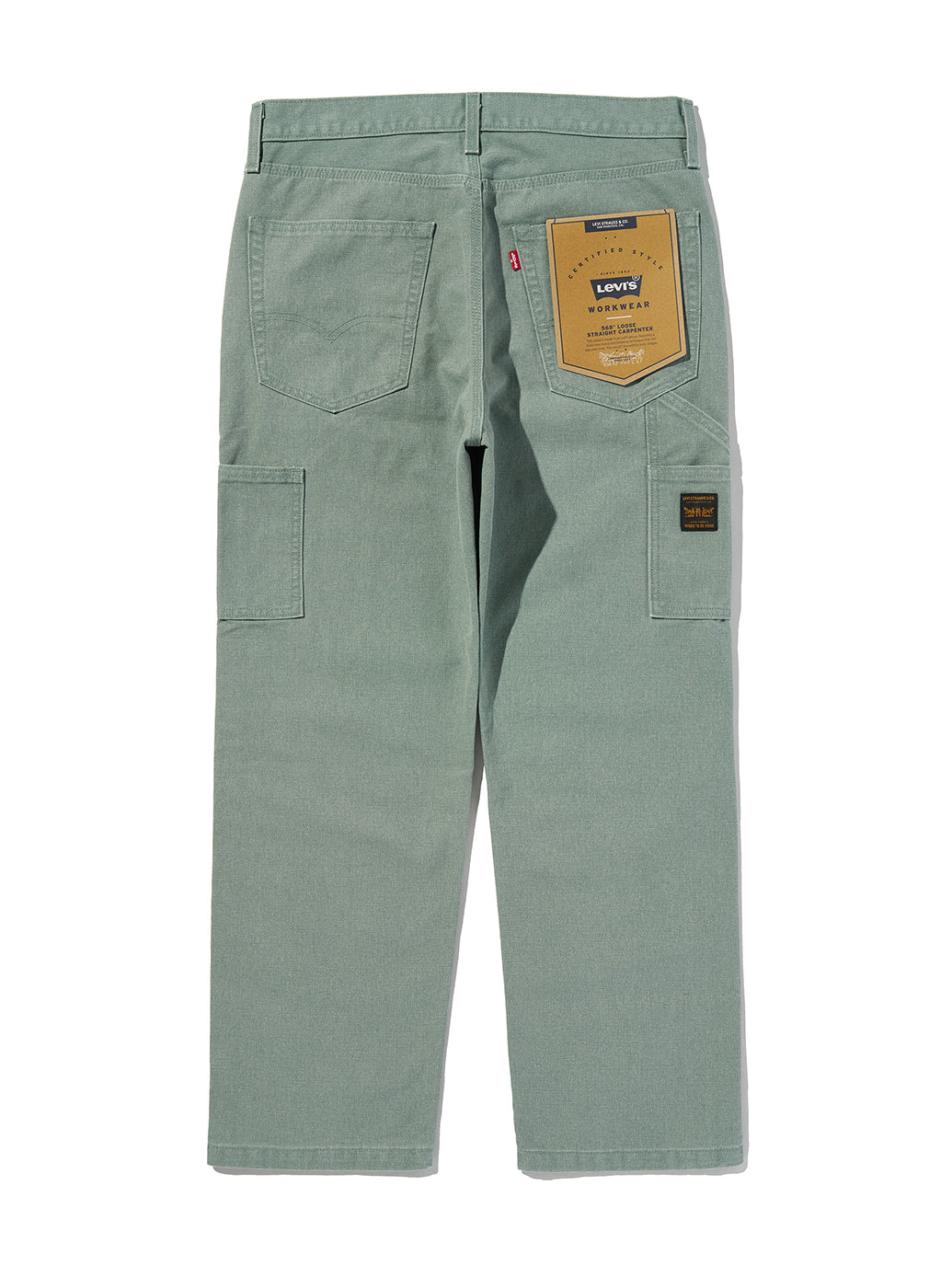 WORKWEAR 568™ ルーズストレート カーペンターパンツ グリーン