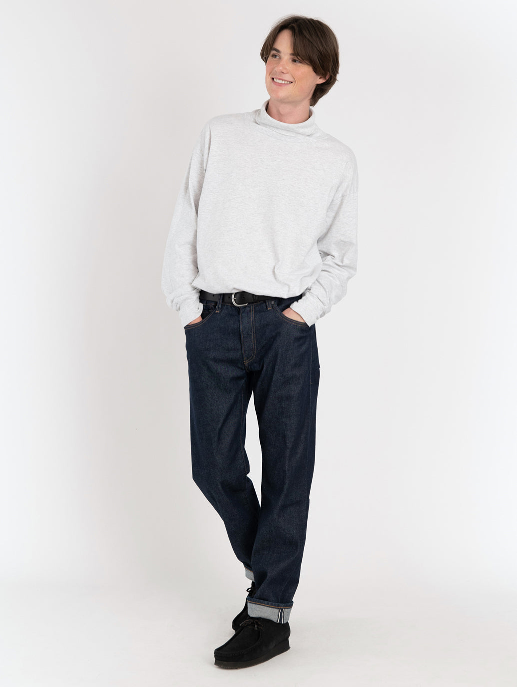 LEVI'S® MADE&CRAFTED® 502™ テーパードジーンズ RESIN ダークインディゴ RINSE STRETCH