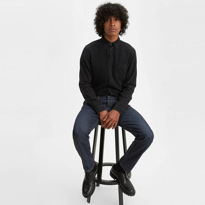 LEVI'S® MADE&CRAFTED® 502™ テーパードジーンズ RESIN ダークインディゴ RINSE STRETCH