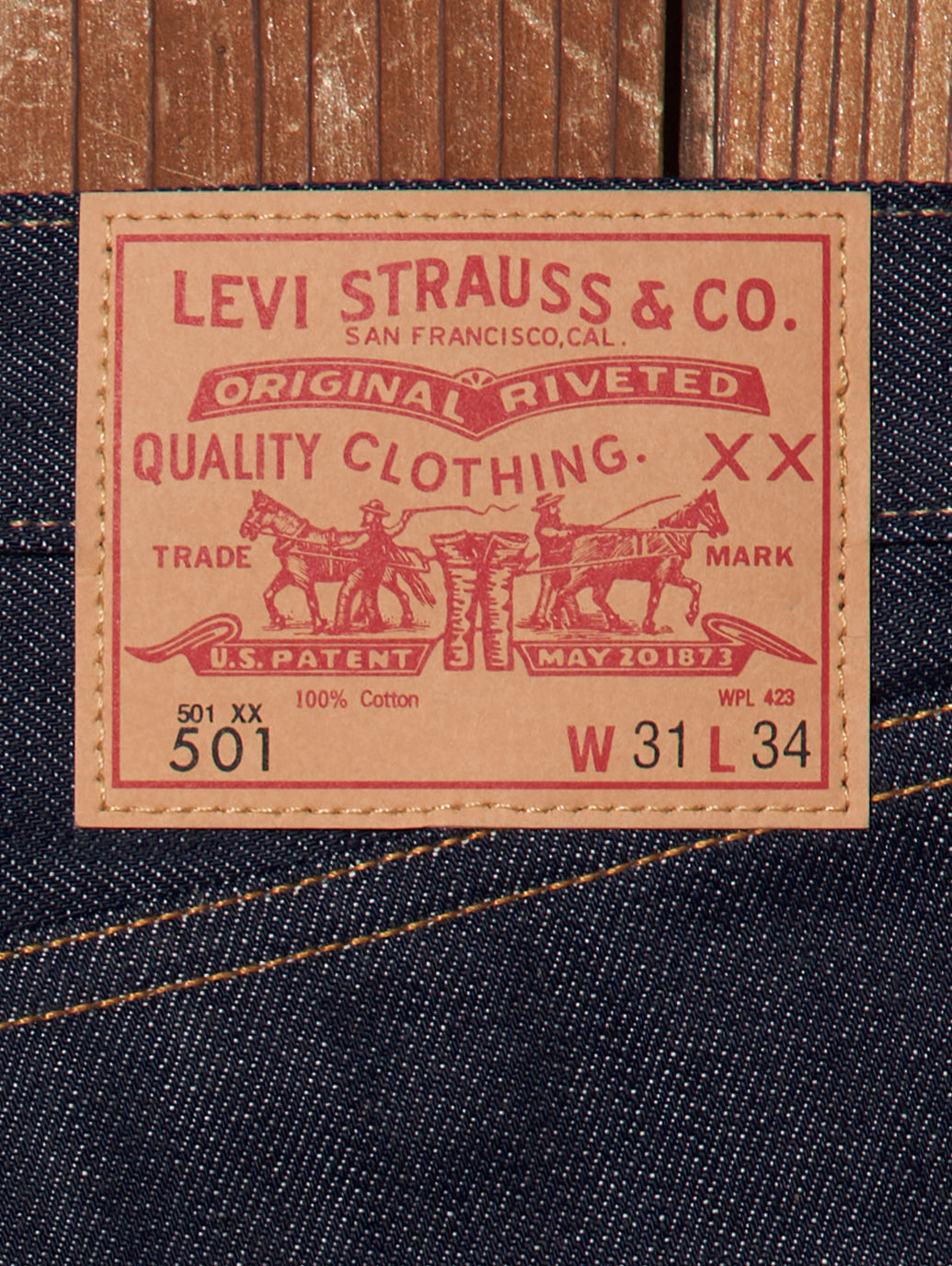 LEVI'S® VINTAGE CLOTHING 1966 501® ORIGINAL ジーンズ ORGANIC リジッド 