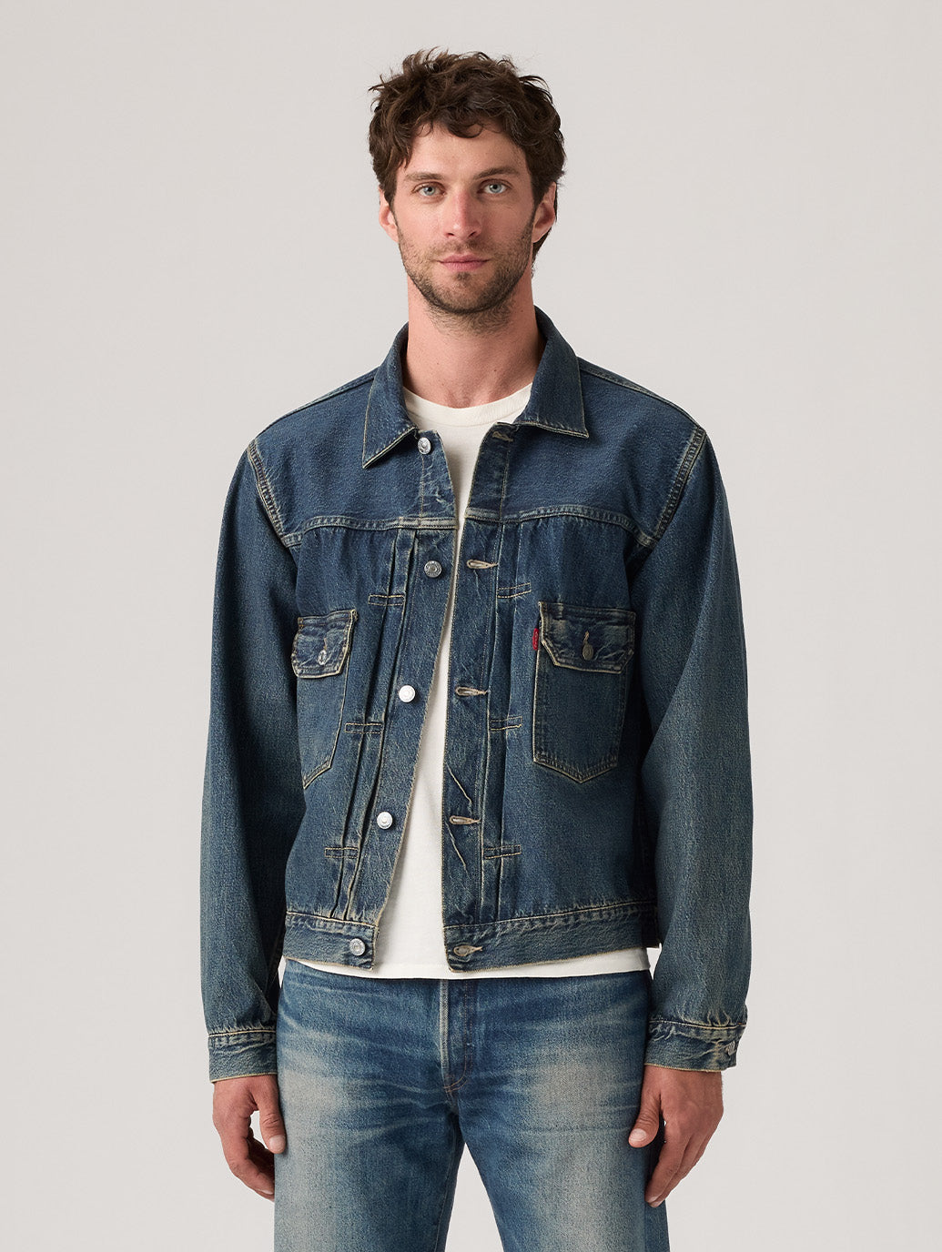 LEVI'S® VINTAGE CLOTHING 1953 TYPE II JACKET ダークインディゴ