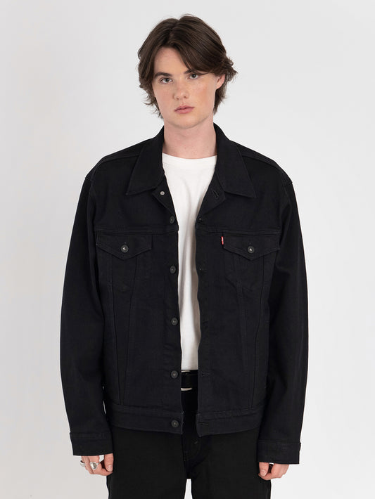 トラッカージャケット ブラック DARK HORSE