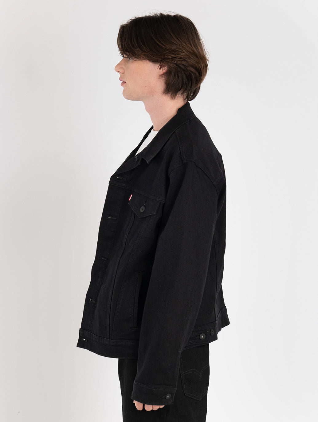 トラッカージャケット ブラック DARK HORSE