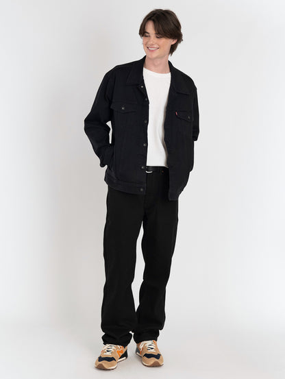 トラッカージャケット ブラック DARK HORSE