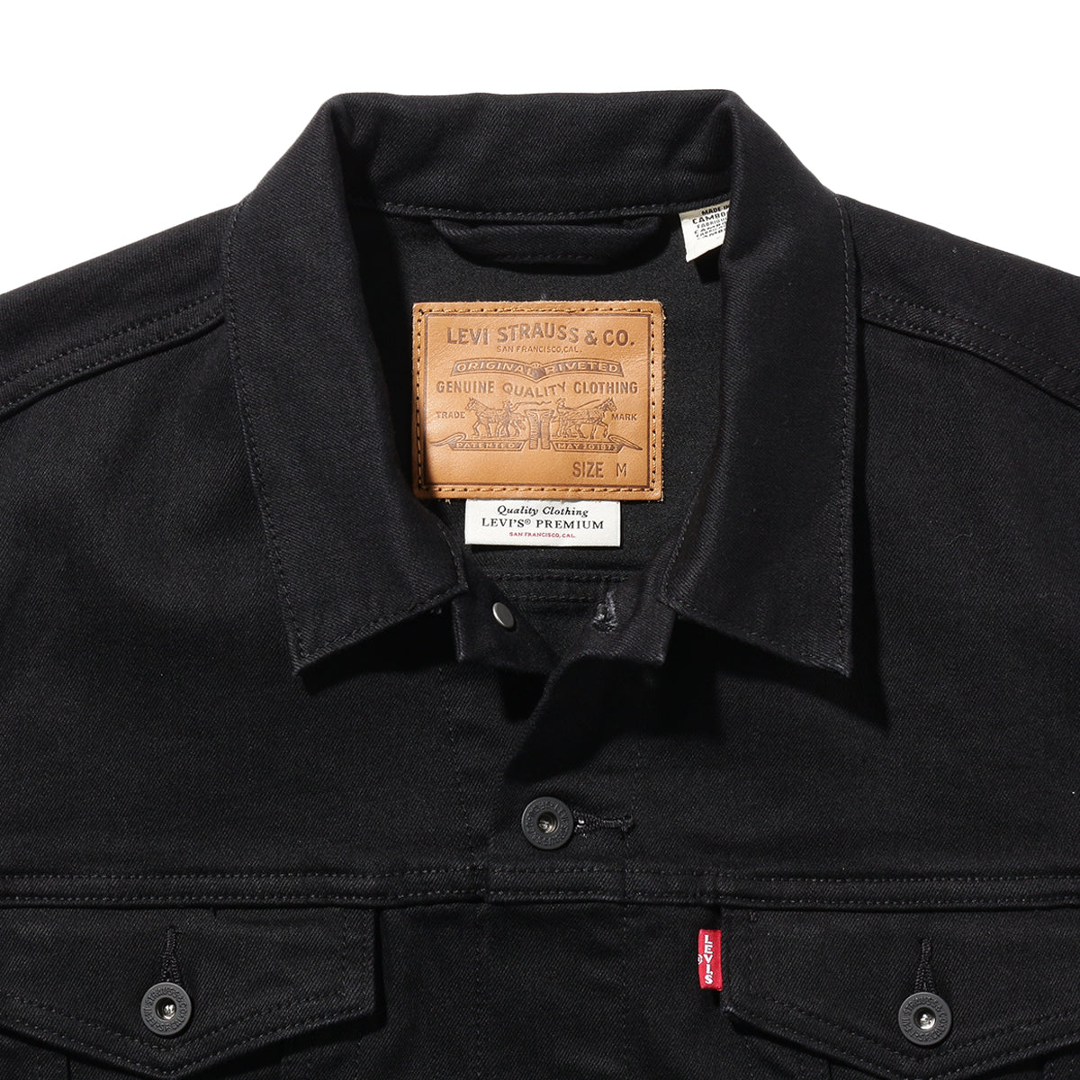 トラッカージャケット ブラック DARK HORSE