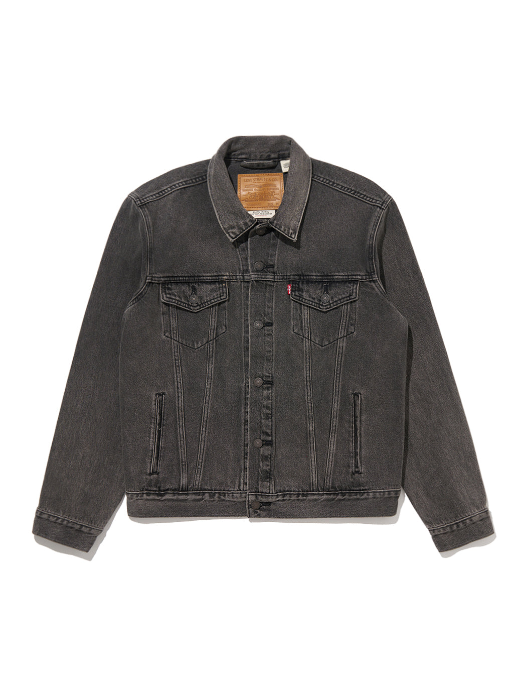 トラッカージャケット ブラック ROUND MIDNIGHT