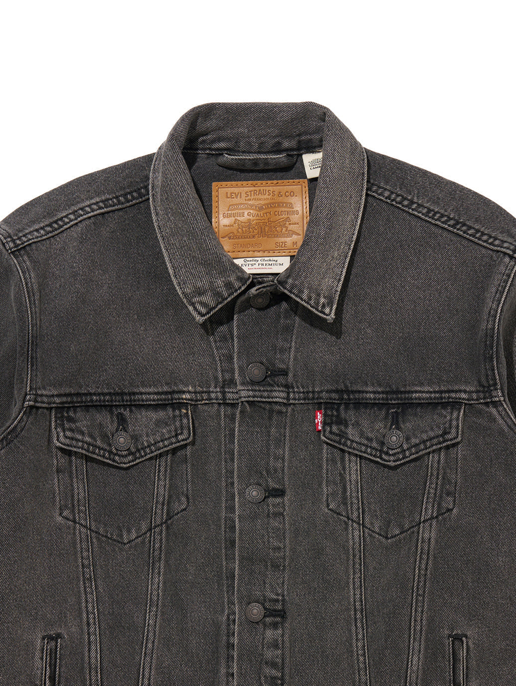 トラッカージャケット ブラック ROUND MIDNIGHT