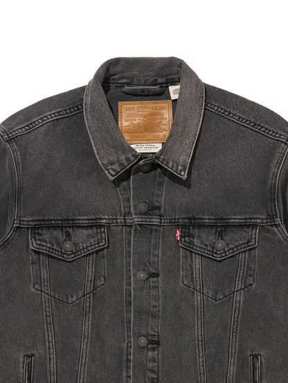 トラッカージャケット ブラック ROUND MIDNIGHT