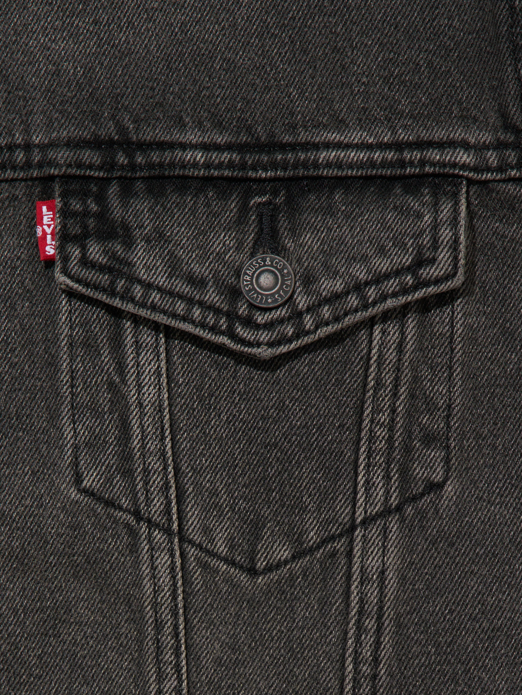 トラッカージャケット ブラック ROUND MIDNIGHT