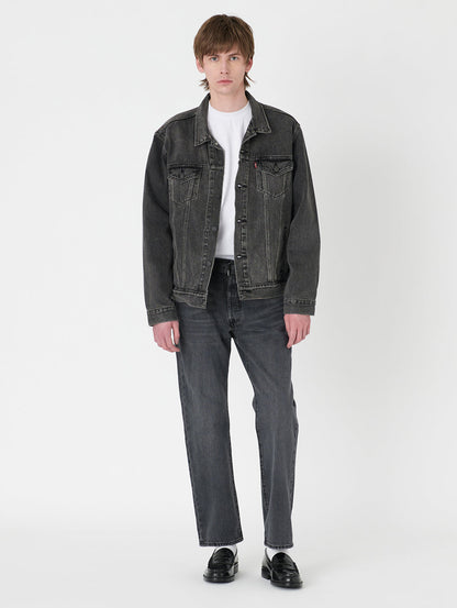 トラッカージャケット ブラック ROUND MIDNIGHT