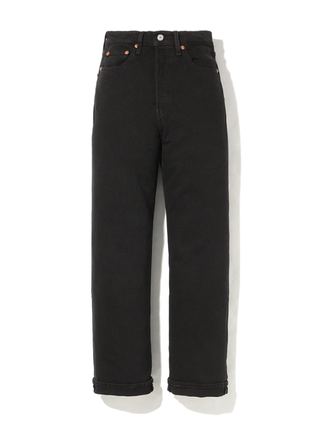 RIBCAGE STRAIGHT ANKLE BLACK HEART