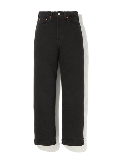 RIBCAGE STRAIGHT ANKLE BLACK HEART