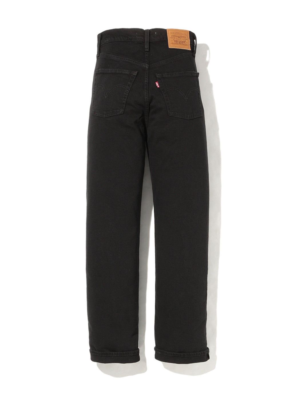 RIBCAGE STRAIGHT ANKLE BLACK HEART