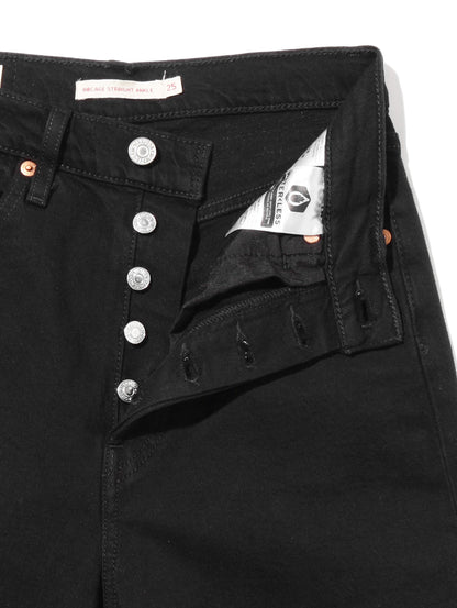 RIBCAGE STRAIGHT ANKLE BLACK HEART