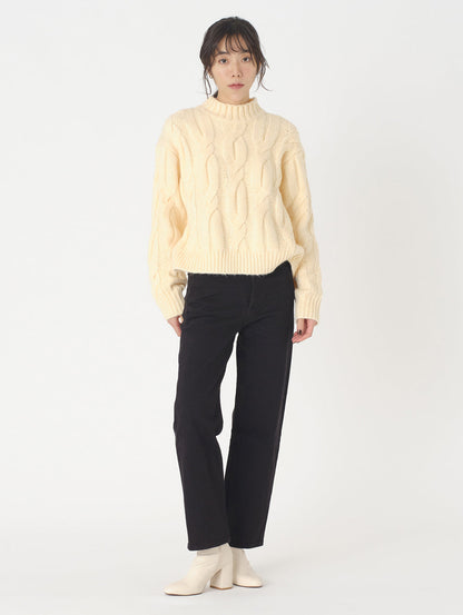 RIBCAGE STRAIGHT ANKLE BLACK HEART