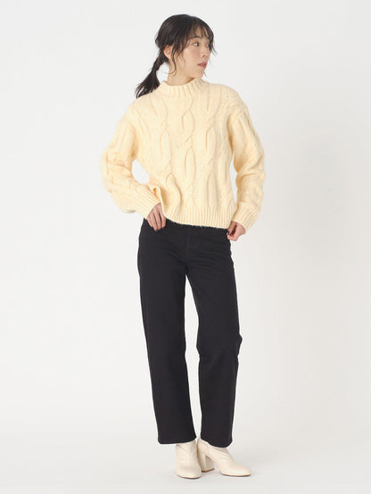 RIBCAGE STRAIGHT ANKLE BLACK HEART