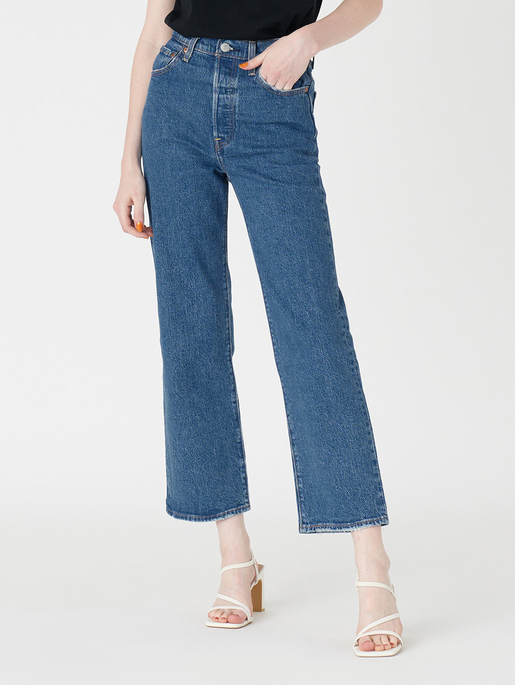 RIBCAGE STRAIGHT ANKLE JAZZ POP