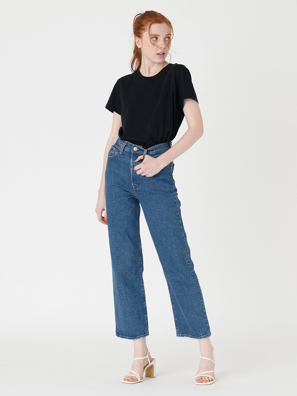 RIBCAGE STRAIGHT ANKLE JAZZ POP