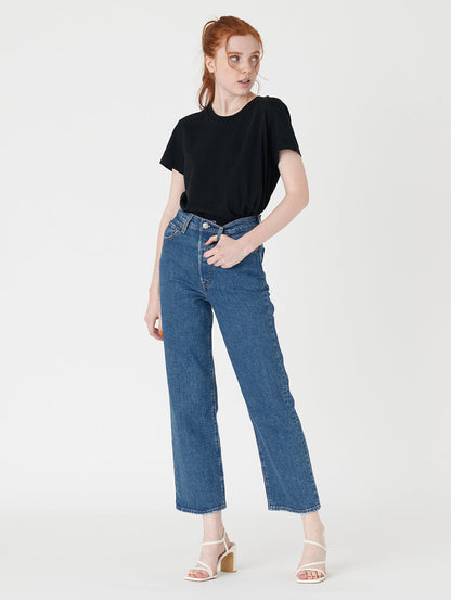 RIBCAGE STRAIGHT ANKLE JAZZ POP