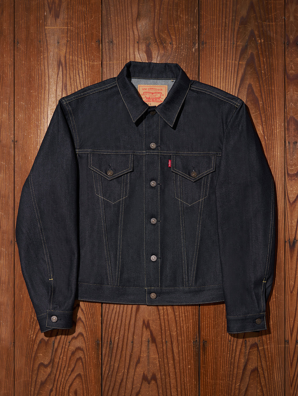 LEVI'S® VINTAGE CLOTHING 1961 TYPEⅢ トラッカージャケット ORGANIC リジッド 