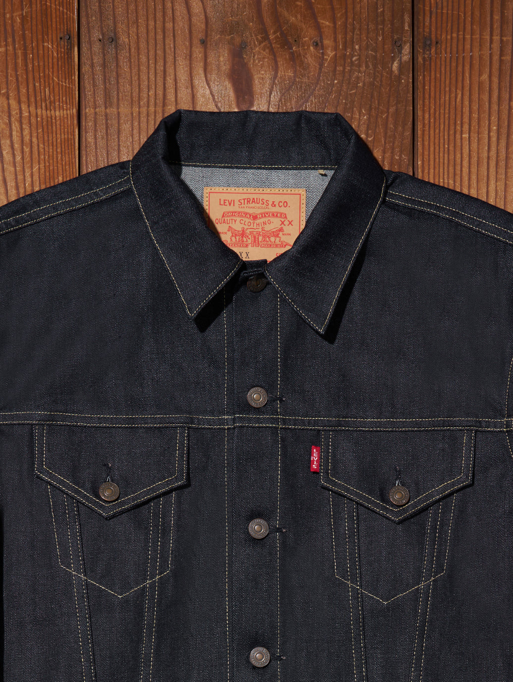 LEVI'S® VINTAGE CLOTHING 1961 TYPEⅢ トラッカージャケット ORGANIC リジッド 